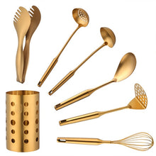 Load image into Gallery viewer, 7 Piece Stainless Steel Cooking Set In 4 Colors