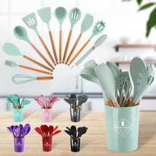 Load image into Gallery viewer, 12 Piece Silicone Cooking Sets In 7 Colors
