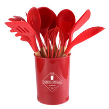 Load image into Gallery viewer, 12 Piece Silicone Cooking Sets In 7 Colors