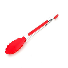 Load image into Gallery viewer, Stainless Steel Tongs With Unique Personality Color Silicone Grips
