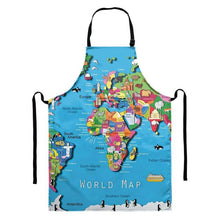 Load image into Gallery viewer, Can World Map Aprons Teach Kids Geography?