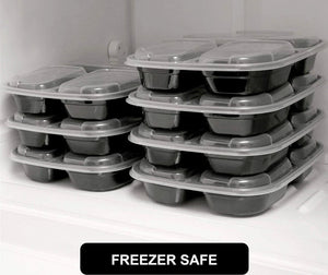 Meal Prep Containers Segmented, Round Or Square