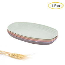 Load image into Gallery viewer, Wheat Straw Oblong Dinner Plates
