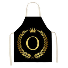 Load image into Gallery viewer, Gold Monogrammed Aprons for the Master Chef
