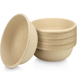 Biodegradable Paper Bowls & Moisture Control in 3 Sizes