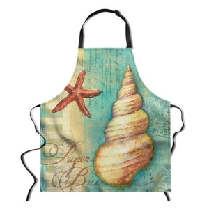 Fashionable Classy And Upscale Marine Life Aprons