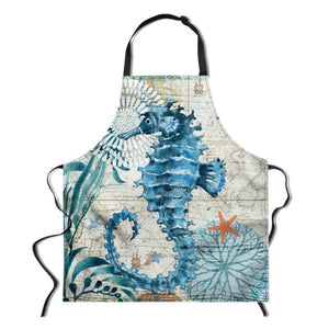 Fashionable Classy And Upscale Marine Life Aprons