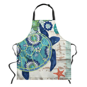 Fashionable Classy And Upscale Marine Life Aprons